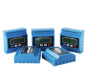 ขนาดเล็กแบบพกพา CLAMP ON Meter สําหรับน้ําจอแสดงผล LCD 4-20ma PULSE รีเลย์เอาต์พุตเครื่องวัดการไหลอัลตราโซนิก - Product Image 3