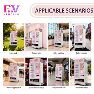 Trang điểm móng tay máy bán hàng tự động cho doanh nghiệp nhỏ với đầu đọc thẻ màn hình cảm ứng móng tay nghệ thuật lông mi Máy bán hàng tự động trung tâm mua sắm - Product Image 2