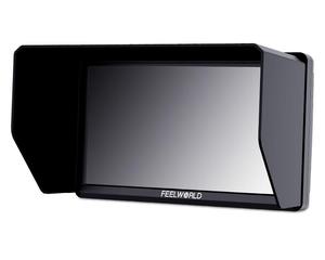 S55 6 Inch IPS <strong>Camera</strong> Field DSLR Monitor Focus Assist 1920x1080 Support 4K HDMI <strong>Input</strong> DC <strong>Output</strong> Include Tilt Arm <strong>Camera</strong> Monitor - Product Image 4