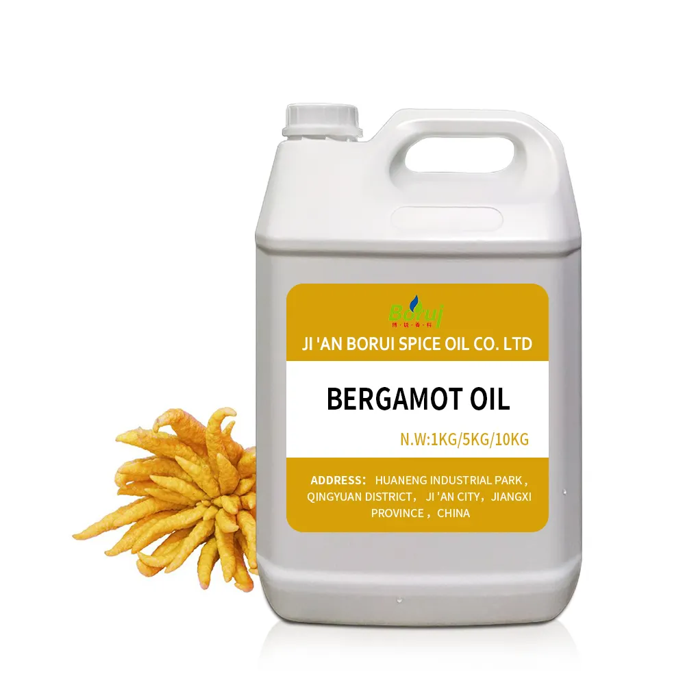 Aceite Esencial de bergamota 100 natural, etiqueta privada de grado alimenticio a granel
