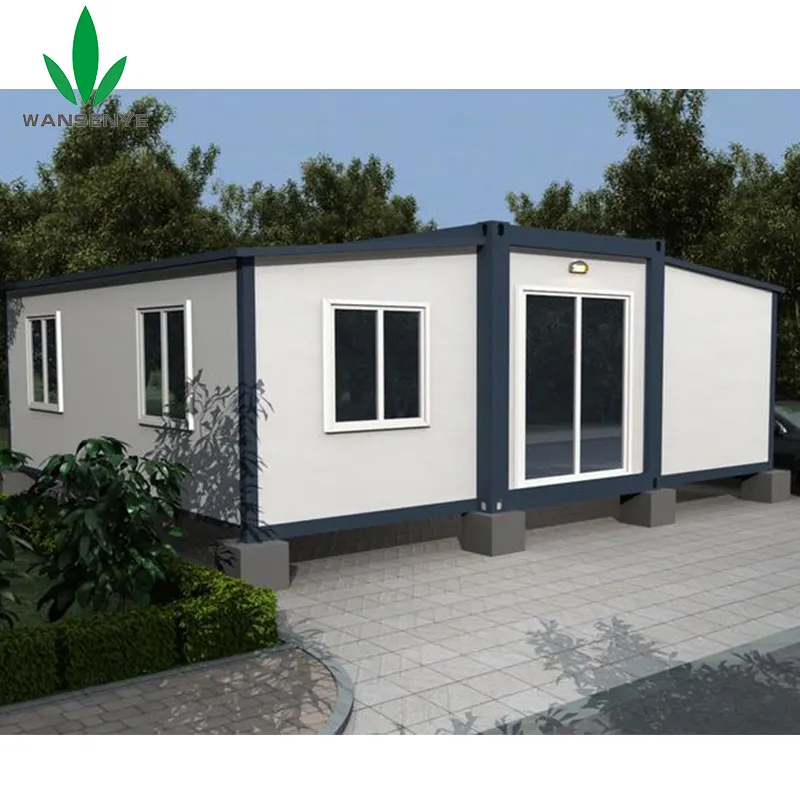 Wangsenye Strong Load-bearing Container Expandable Luxury 40ft 20ft Expandable Container House Double Wing Folding Series House