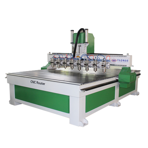 Enrutador CNC de 3 ejes, máquina enrutadora de madera de cabezales múltiples, personalizable a la venta - Product Image 4