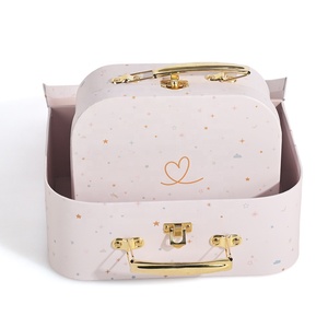 Có thể tái chế Chất lượng cao quần áo bao bì túi tùy chỉnh vali hộp quà tặng trong kích cỡ khác nhau với xử lý - Product Image 4