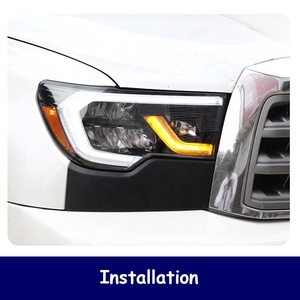 Car <strong>LED</strong> Headlights for TOYOTA Tundra <strong>Sequoia</strong> 2007-2013 Front Light All <strong>LED</strong> DRL Dynamic Turn Signal Lamp <strong>LED</strong> Lens Auto Assembly - Product Image 5