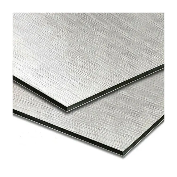 Wettbewerbs fähiger Preis IDEABOND Innenwand verkleidung Metall Alcobond Gebürstete Aluminium-Verbund platte