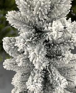 Siêu Sang Trọng Liễu Lá PE Chi Nhánh + Chỉ PVC Đổ Xô Trước Khi thắp Sáng Cây Giáng Sinh Với Trắng Ấm Dẫn - Product Image 3