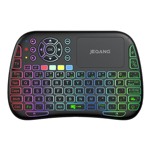 JA-507 Mini RGB Backlit Android Mini <strong>Keyboard</strong> Home TV Projector 2.4G BT Dual Mode Waterproof ABS Mini Set-Top Box Wireless - Product Image 1