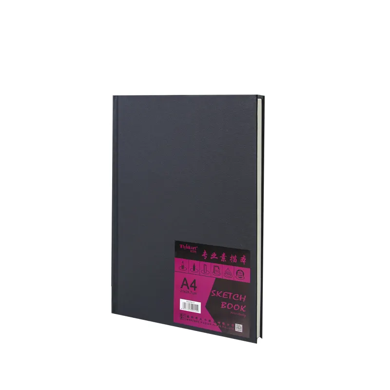 XinyiArt A4 50 Blatt 160g/m² Kunst Hard Bound Sketch Book Hardcover Künstler Sketchbook Sketch Paper Pad zum Zeichnen von Skizzen