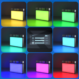 2in1 Wireless Microphone <strong>LED</strong> Light DSLR <strong>LED</strong> Panel Photography Video Photo Studio <strong>Led</strong> <strong>Camera</strong> Photographic Light Vlog Kit - Product Image 5