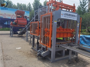 Maquinaria automática de material de construcción, máquina de fabricación de ladrillos de bloques de hormigón, línea de producción de ladrillos de cemento de enclavamiento hidráulico - Product Image 2