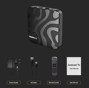 האחרונה אנדרואיד 12.0 טלוויזיה תיבת allwinner h618 שבב כפול הלהקה t95 מקס 4gb 32GB חכם טלוויזיה חכם תיבת 6k 4k להגדיר העליון t95max - Product Image 6