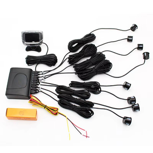 Asistente de Radar de punto ciego para estacionamiento de automóviles, estacionamiento LCD Parktronic automático con 8 sensores, sistema de Monitor de respaldo inverso - Product Image 5
