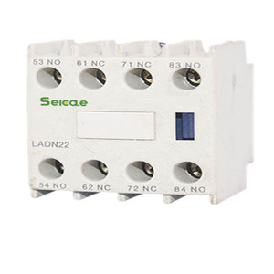 คอนแทคเตอร์บล็อก TeSys ladn22 ladn22c สำหรับ Schneider ชุด2NO 2NC Deca ไฟฟ้า1NC การติดตั้งด้านหน้า AC - Product Image 1