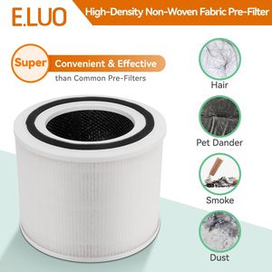 用于LEVOIT Core P350/300S空气净化器的宠物护理更换过滤器，带电弧配方过滤器的气味消除器更换 - Product Image 4