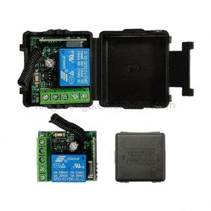 433 MHz Drahtloser Fernbedienung schalter DC 12V 10A 1CH Relais 433 MHz Empfänger modul Für 1527 Lerncode Sender fernbedienung - Product Image 3
