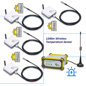 Sistema de seguridad de alarma para el hogar Congelador Alarma de temperatura Transmisor y receptor Zigbee Monitoreo de temperatura inalámbrico - Product Image 2