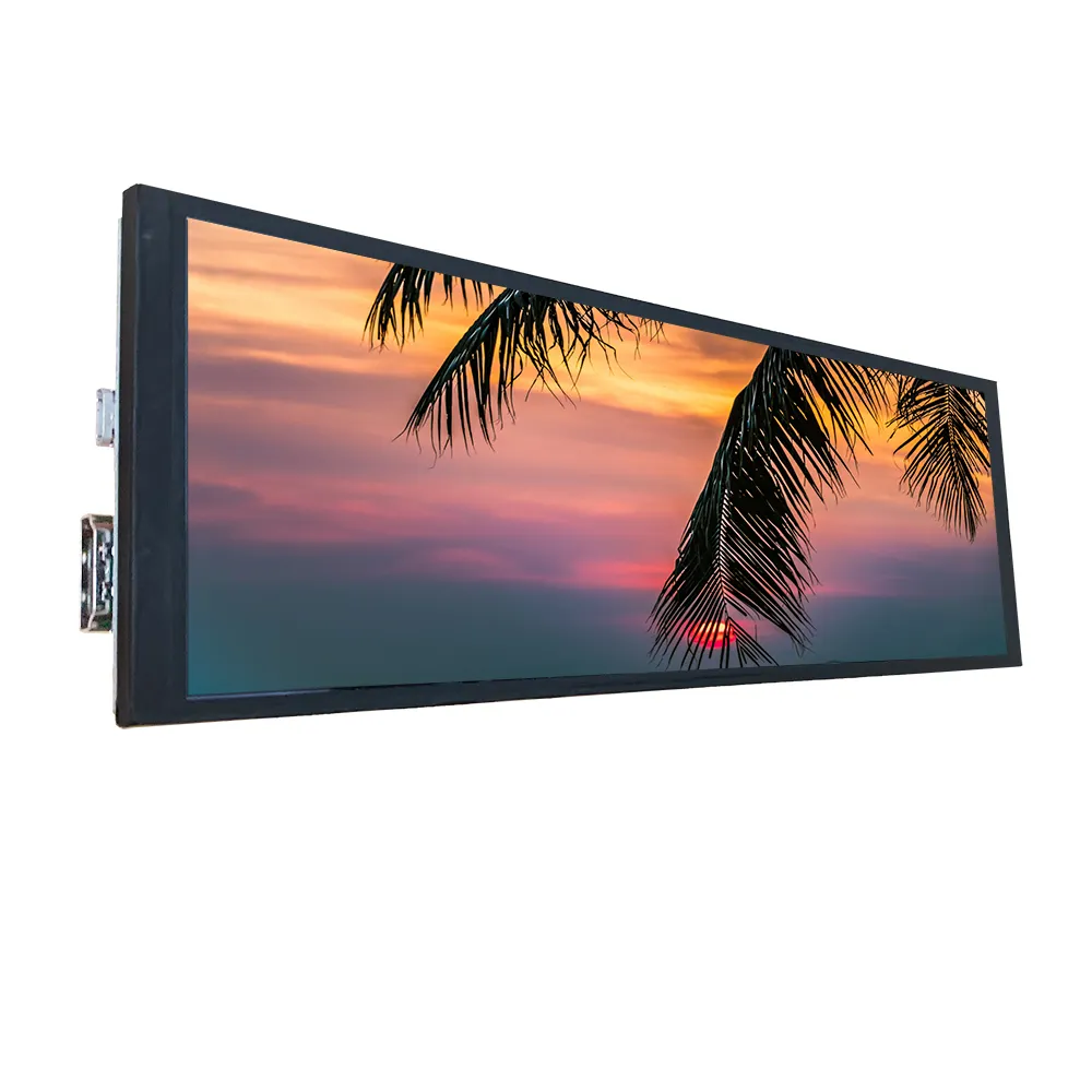 공장 도매 7.84 인치 와이드 스크린 뻗어 lcd 디스플레이 패널 TFT 400x1280 액정 디스플레이 바 LCD 화면