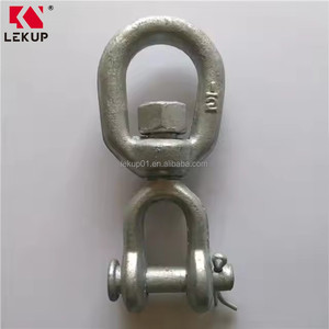 U.S Type Regular <strong>Swivel</strong> with Eye and Jaw Alloy Steel Chain Link Drop Forged Jaw End <strong>Swivels</strong> Riggings G403 Chain <strong>Swivel</strong> - Product Image 3