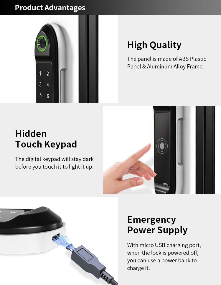 Tediton Fingerprint  Intelligent Electronic Lock for Cabinet Locker