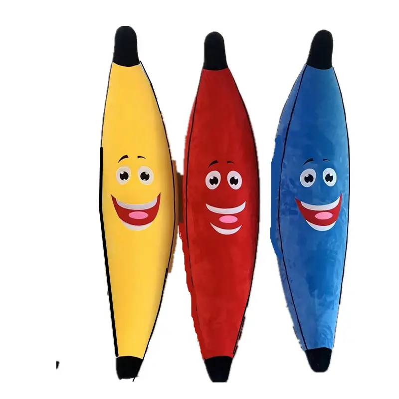 Factory customize inflatable banana plush toys adult inflatable plush toys 1.5m 1.8m