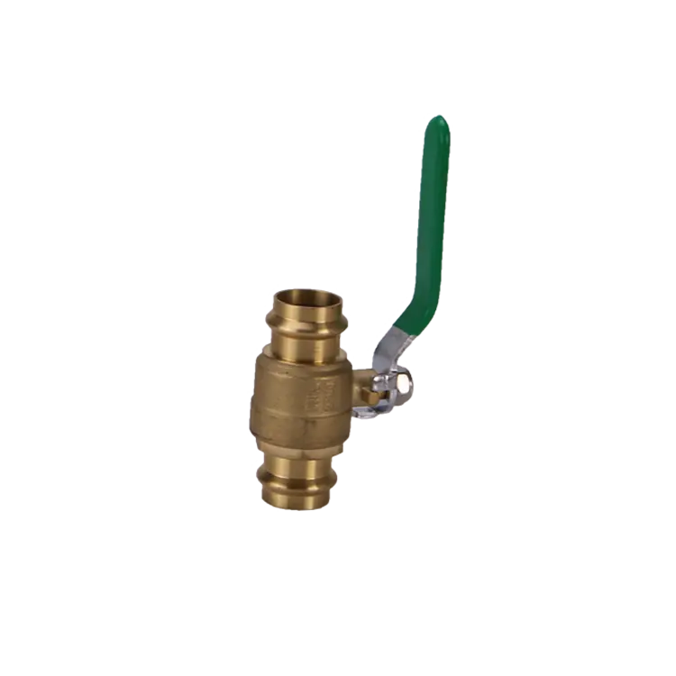 Válvula de pressão de bronze forjada de fábrica para conexão de tubulação