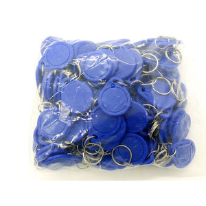 Anahtar etiketi 125Khz ve 13.56Mhz erişim kontrol sistemi için rfid keyfob 125khz rfid etiketleri keyfob jetonu etiketleri anahtarlık - Product Image 3