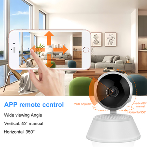 1MP HD Tarjeta de memoria Tarjeta SD Almacenamiento Visión nocturna Wifi P2P Cámaras de video con altavoz - Product Image 3