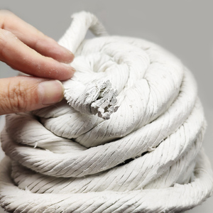 Hot bán bụi-miễn phí asbest dây asbest xoắn dây vật liệu chịu lửa con dấu amiăng miễn phí bện dây thừng - Product Image 1