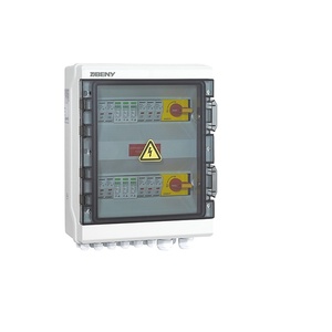 BENY 6 <strong>Input</strong> 2 <strong>Output</strong> 1000V Transparent DC PV Electrical <strong>Combiner</strong> Box 6 Strings for Solar