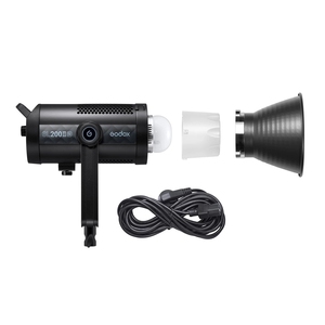 SL200II BiバイカラーLEDビデオライト (2500-6500K 200W) for tiktok youtube live photography studio PK sl150 bi - Product Image 3
