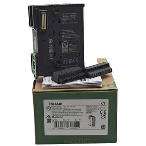 Modicon M221 Modicon M241 Modicon M251で使用される新しいオリジナルTM3AI8 PLC入出力モジュールFC4Aシリーズ - Product Image 1