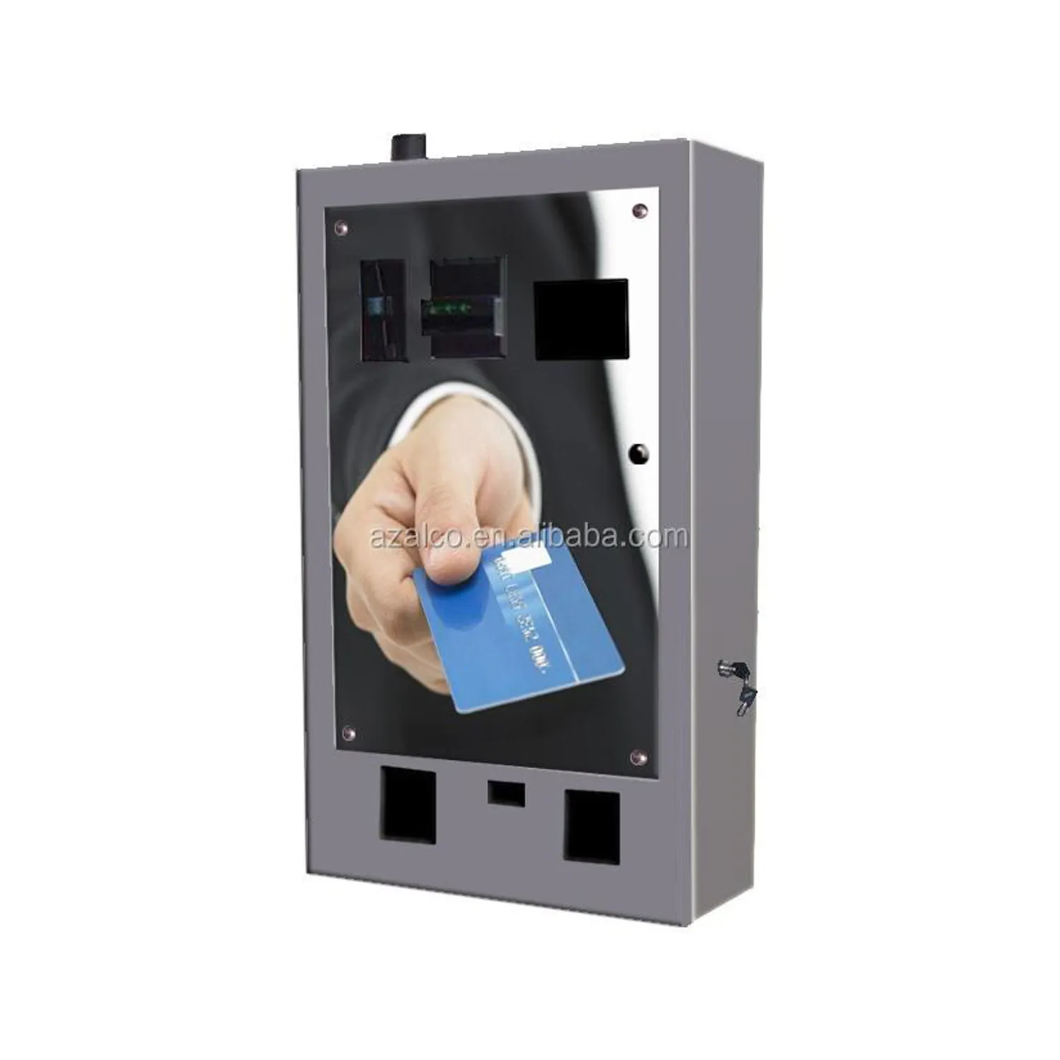 Fabricante de parede automática personalizada mini cartão sim/cartão de telefone/máquina de venda de cartão de presente para venda