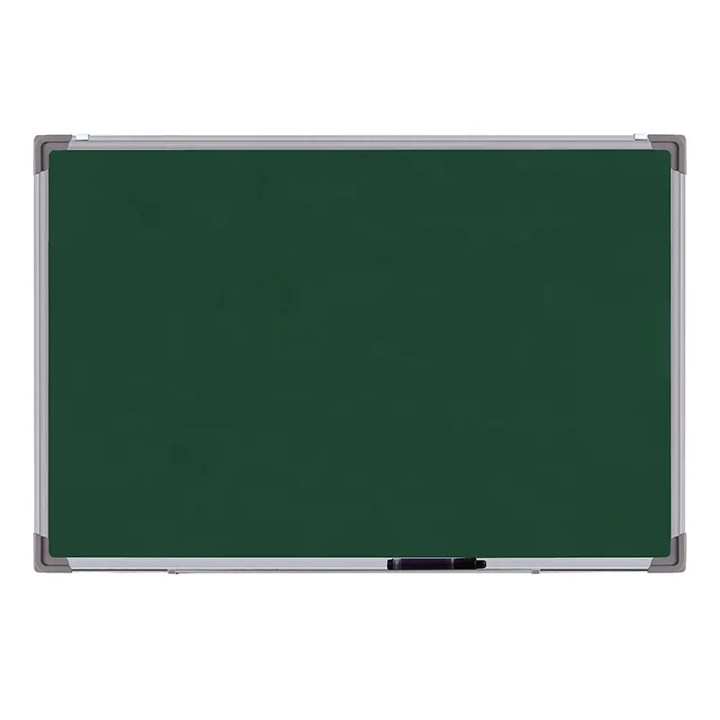 KBW-tablero de escritura magnético, pizarra blanca con marco de aluminio de montaje en pared, pizarra negra para escuela, aula, Oficina