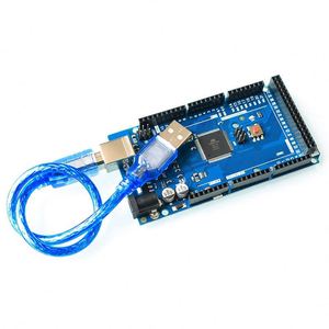 Placa DE DESARROLLO USB MEGA2560 R3 AVR, kit de expansión para Arduino, MEGA 2560