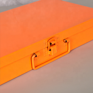 工厂用金属便携式高品质小铁储物盒工具箱 - Product Image 4