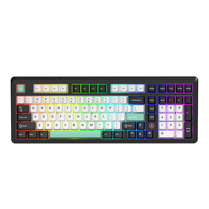 AJAZZ AK980 98-Key Wired Wireless Gaming Mechanical <strong>Keyboard</strong> Type C with Red Switch Color Lighting for Desktop English Language - Product Image 1