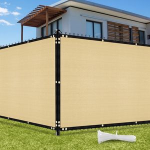 Balcón Pantalla DE PRIVACIDAD Red de sombra verde con ojales Red de protección contra el viento para jardín Balcón Embalaje de pedido por correo - Product Image 1