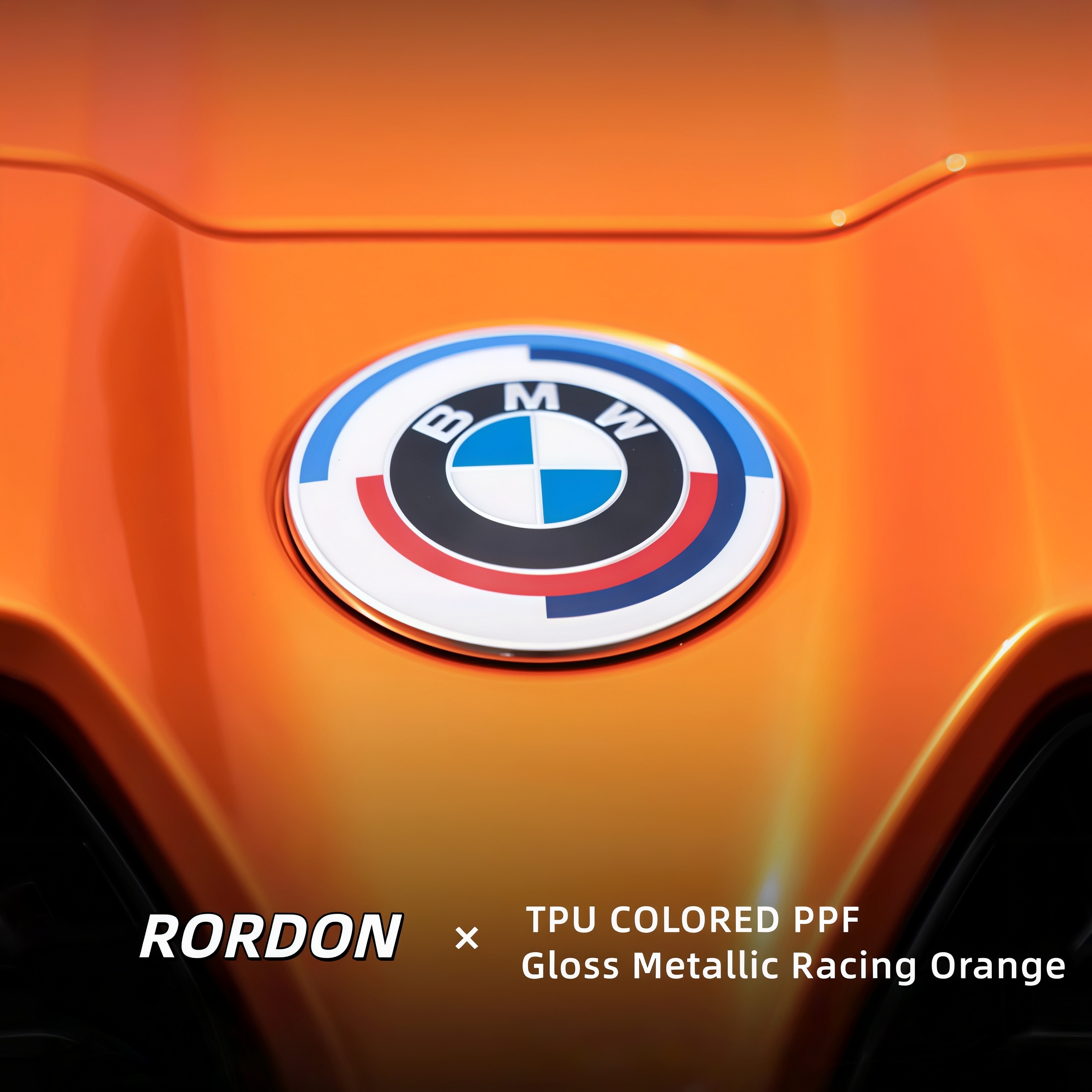 TPU-0123 Orange Racing Métallisé Brillant