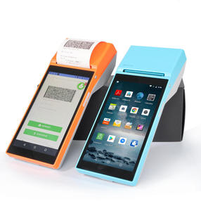 Wholesale <strong>Android</strong> Usb Handheld Pos Shipping Label <strong>Printer</strong> Terminal <strong>With</strong> 2D Qr Scanner Camera - Product Image 1