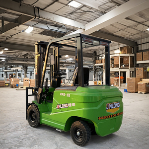Nuevo modelo de equilibrio de paletas de tracción delantera elevación automática carga descarga apilamiento alta Mini carretilla elevadora eléctrica