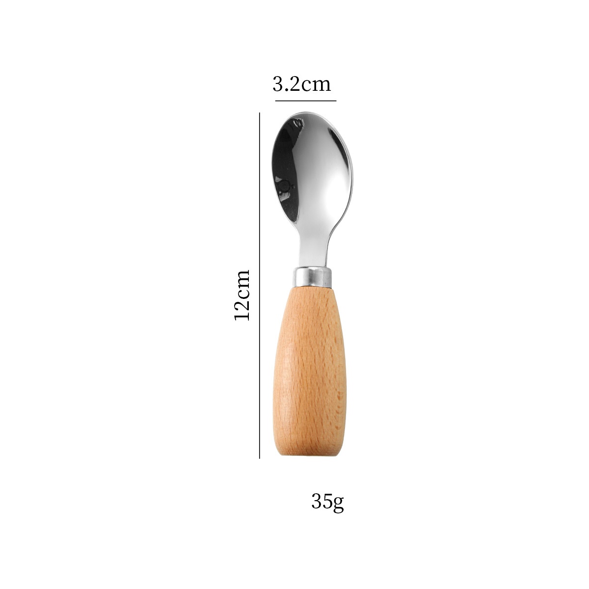 Long wooden handle---A
