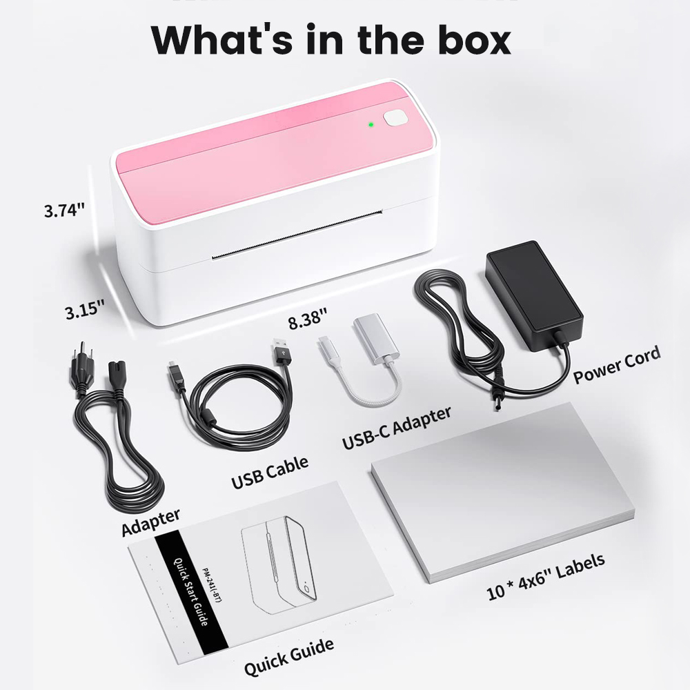 White pink (with 10 sheets of 4*6 sheets)