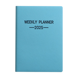 Logo personalizzato A7 PU copertina rigida del NOtebook tascabile settimanale pianificazione pianificazione diario personalizzazione aziendale