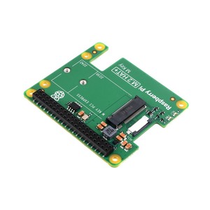Offizieller Raspberry Pi PCIe bis M.2 HAT, entwickelt für Raspberry Pi 5, HAT Standard, unterstützt NVMe Protocol M.2 Solid State Drive - Product Image 3