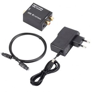 Digital to <strong>Analog</strong> Audio Converter Support Blue-tooth Optical Fiber Toslink Coaxial Signal to RCA R/L Audio Decoder SPDIF DAC - Product Image 2