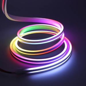 WS2811 адресуемый RGB пиксель RGB неоновая Светодиодная лента для домашнего декора DIY Wifi программируемый контроллер приложения Tuya Smart Music Sync - Product Image 4