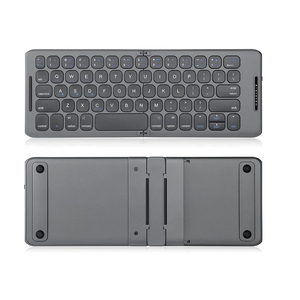 Foldable Blue Tooth-compatible <strong>Keyboard</strong> USB Type C for Windows Android IOS for iPad Tablet PC Phone <strong>Keyboard</strong> 3-Device Sync - Product Image 1