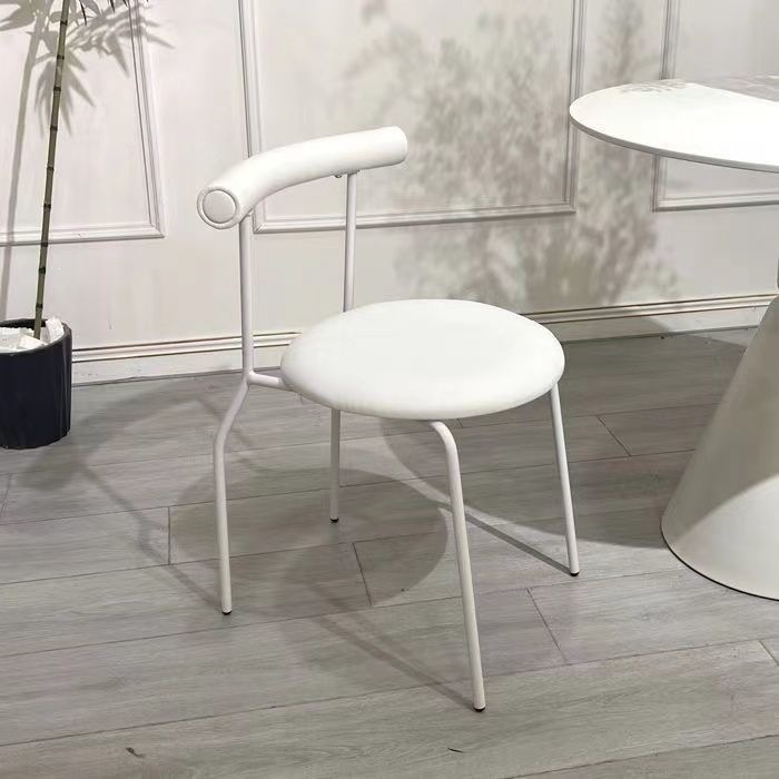 Sedia a rotelle con gambe bianco perla puro