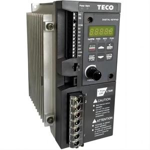 Orijinal invertör 0.4KW tek fazlı Ac dönüştürücü sürücü VFD değişken frekans düşük frekanslı çevirici S310-2P5-H1D TECO için - Product Image 1