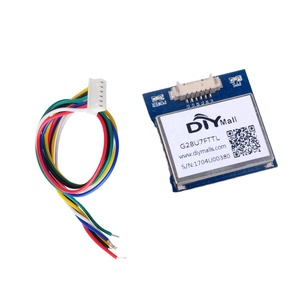 NMEA0183协议1-10Hz TTL级G28U7FTTL全球定位系统模块，带带闪光陶瓷天线，用于飞行控制飞机全球定位系统跟踪 - Product Image 1